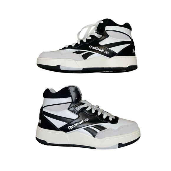 Reebok Unisex Youth Size 6.5 BB 4000 Ii Mid Sneaker High Top Basketball - Picture 1 of 6